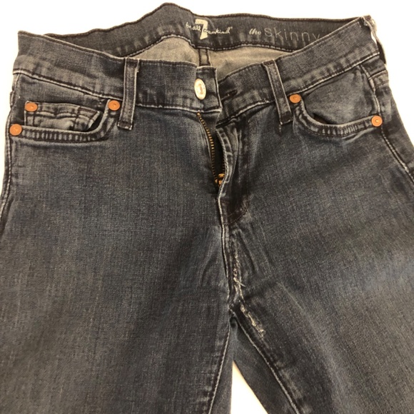 7 For All Mankind Skinny Jeans - Picture 7 of 13